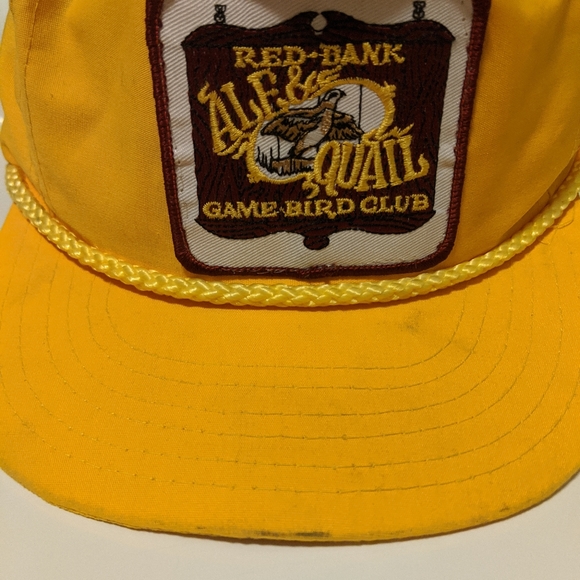 Red Bank Ale and Quail VTG Style Hat snapback - Picture 2 of 5